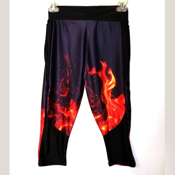 Lotus Fire Leggings - Picture 2 of 5